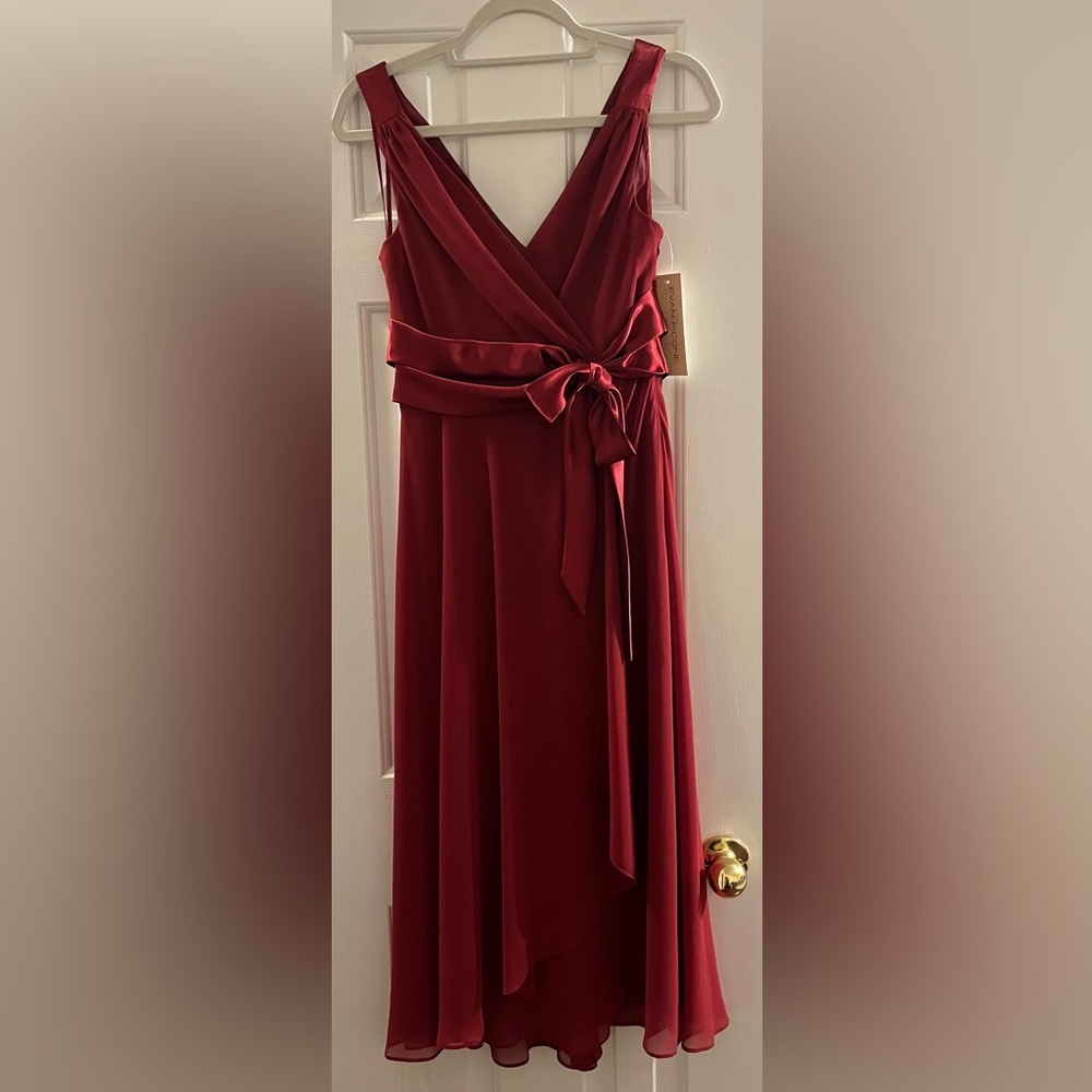 Evan-Picone Persimmon red cocktail dress, Womens size 10